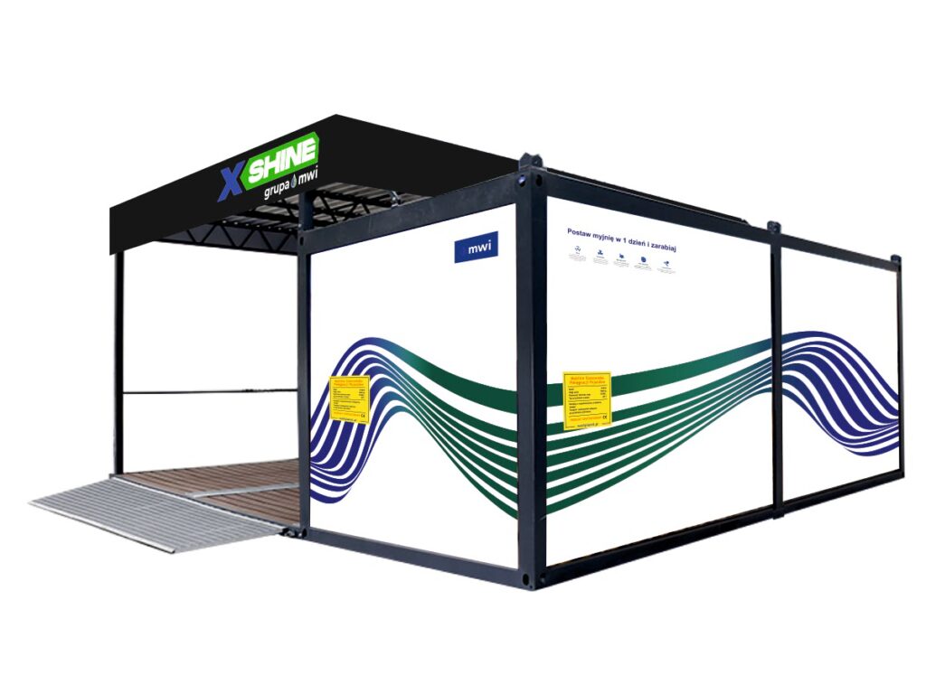 X-Shine - Mobilne stanowisko pielęgnacji pojazdów